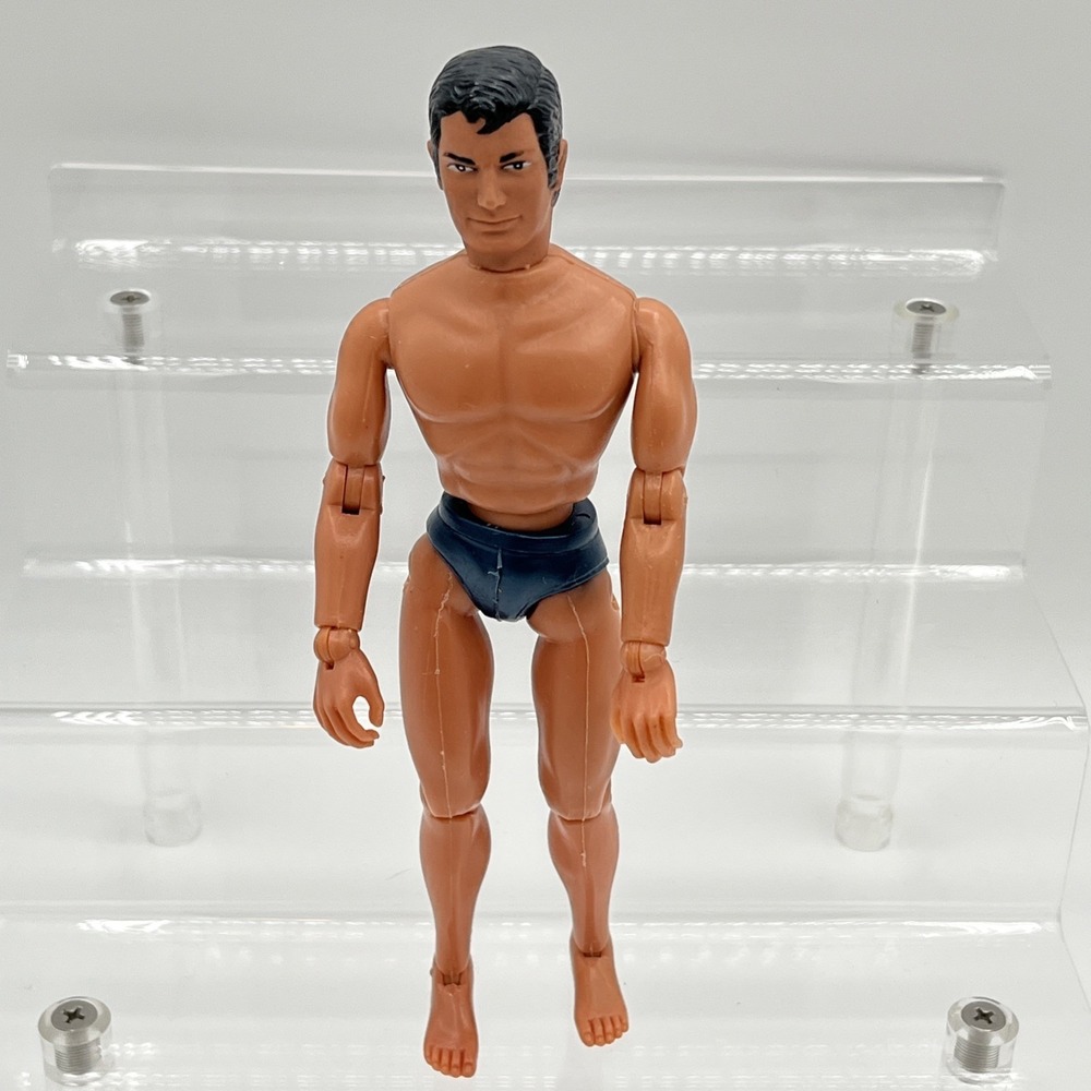 Vintage Mego Shazam 8" Action Figure 1974 WGSH‎ Hong Kong DC Comics